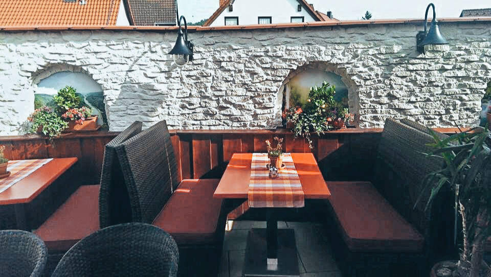 Casa Azzurra Restaurant Dachterrasse