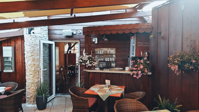 Casa Azzurra Restaurant Terrasse